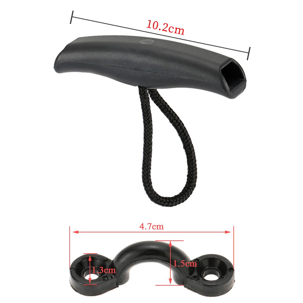 2 Bộ tay cầm thuyền Kayak kèm Mắt đệm và Ốc vít để lắp đặt, Được làm bằng chất liệu cao cấp, bền đẹp