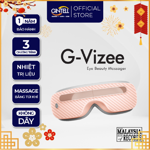 Máy Massage Mắt Nhiệt Hồng Ngoại G-Vizee | 1 Năm Bảo Hành