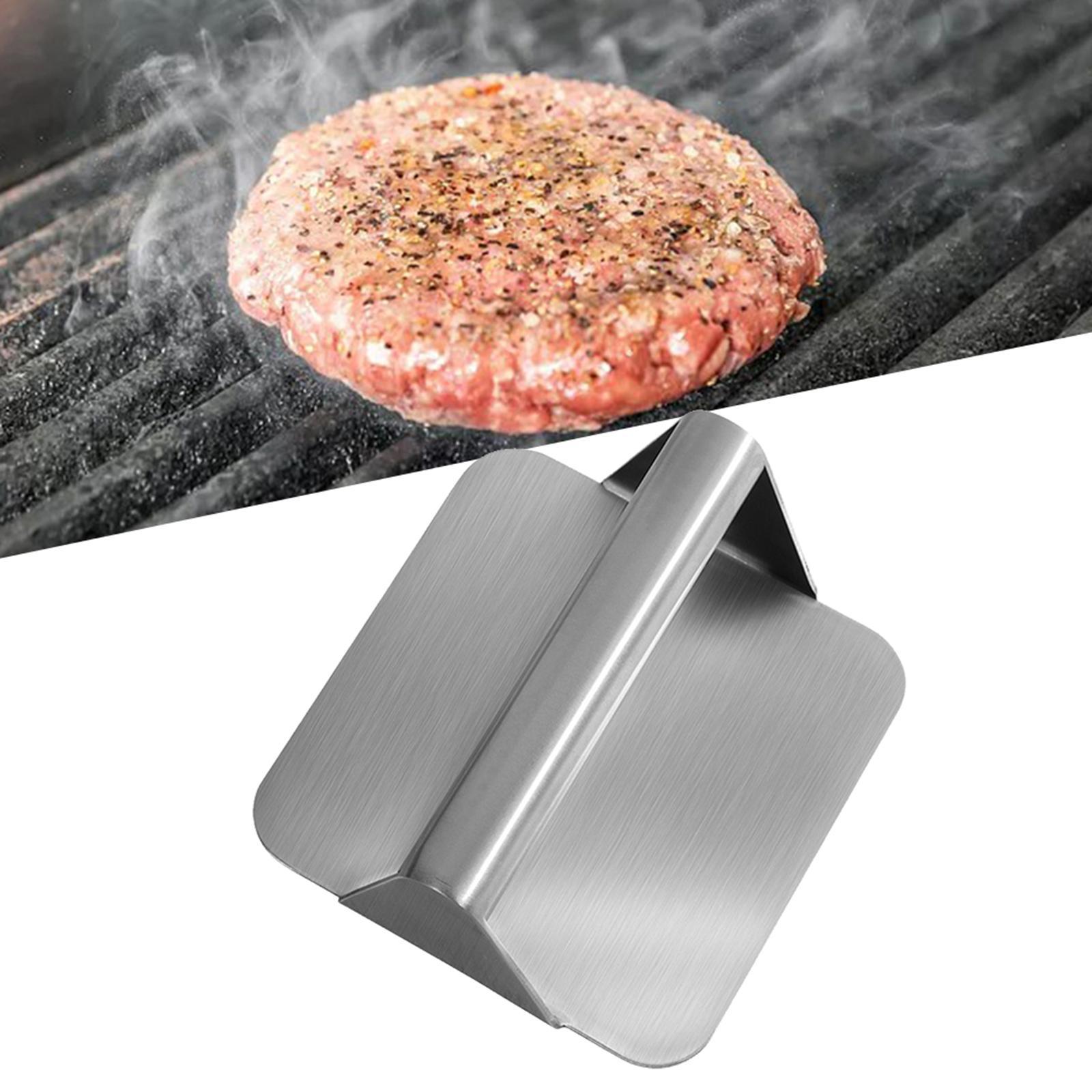 Manual Stainless Steel Burger Press Non Stick Patty Maker Burger Smasher
