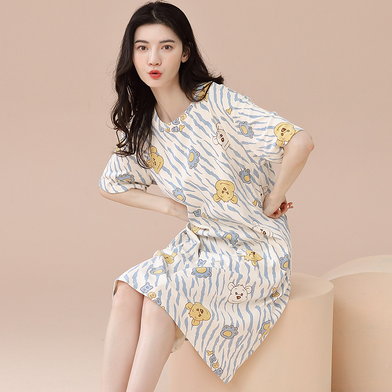Váy mặc nhà cotton 8820