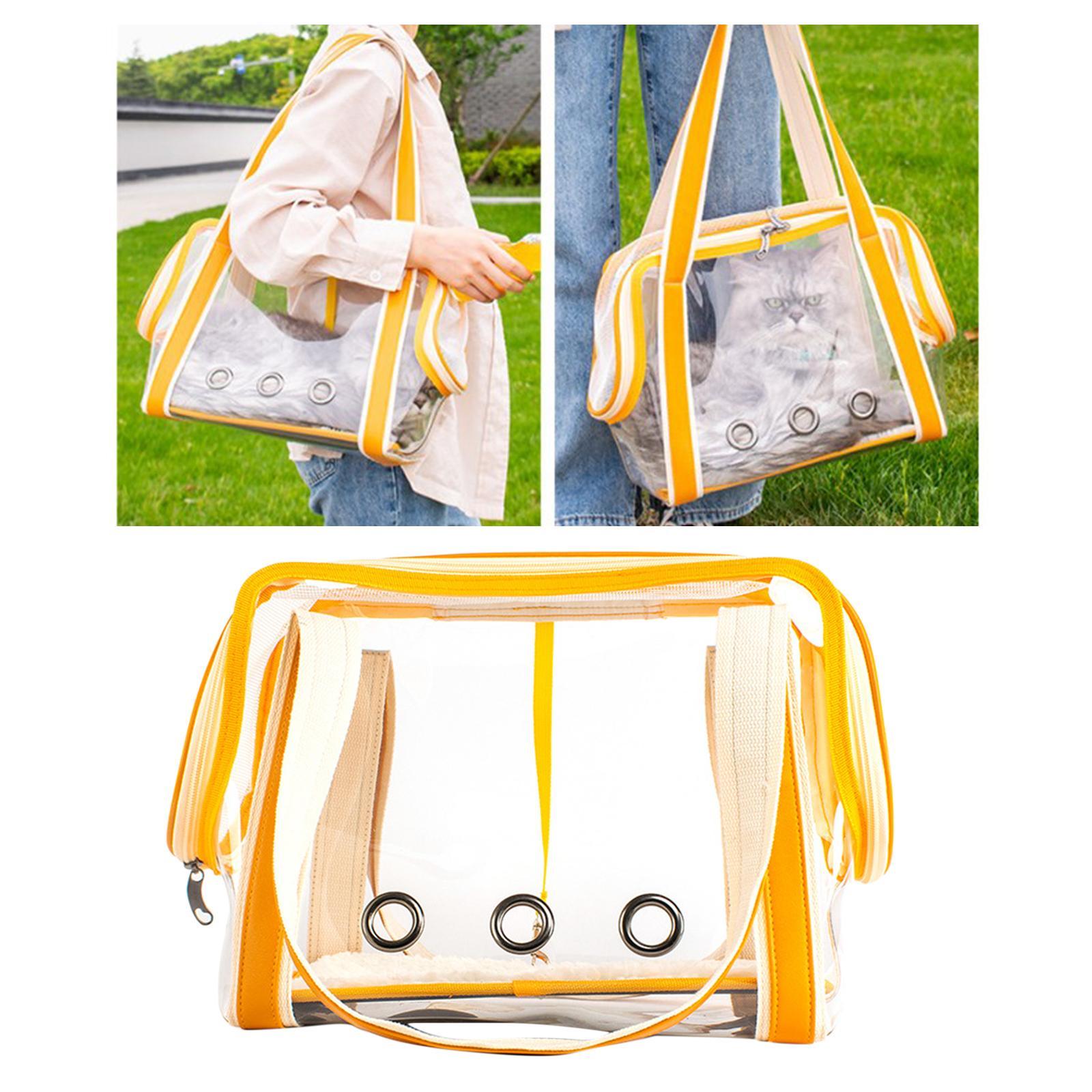 Portable Pet Carrier Travel Shoulder Breathable Bag Tote