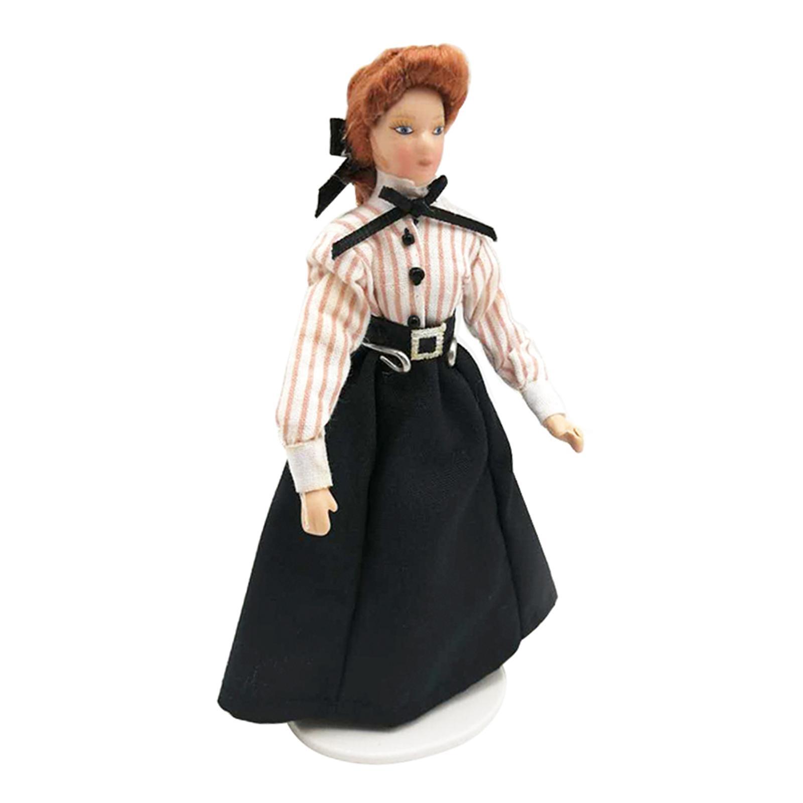 1:12 Dollhouse Miniature Dolls Dollhouse Figures Kids Toys