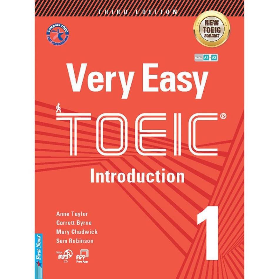 Sách Combo Luyện TOEIC.Trình độ Sơ - Trung cấp (Very Easy TOEIC 1 + Very Easy TOEIC 2 + TOEIC Upgrade) 