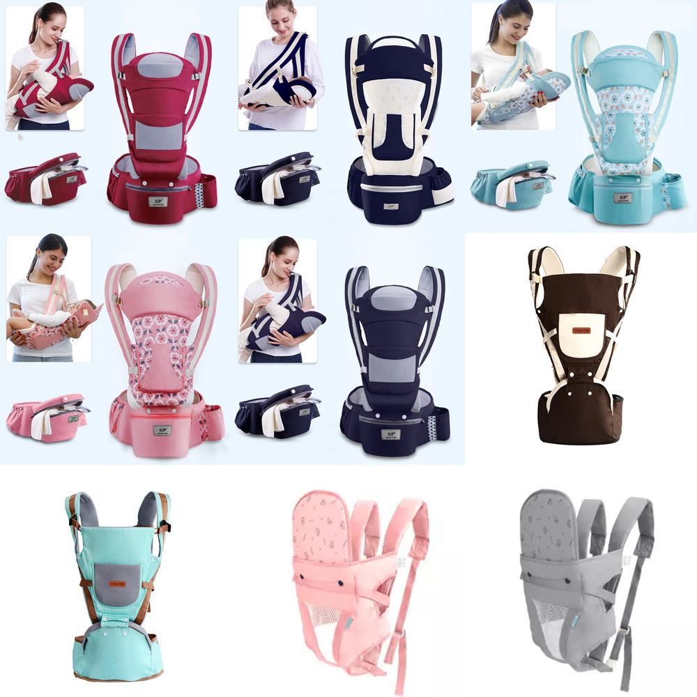 Portabebe Em Bé Công Thái Học Cho Bé Trẻ Sơ Sinh Công Thái Học Có Thể Điều Chỉnh Bọc Sling Ngực Kangaroo Ba Lô 0-4 Tuổi