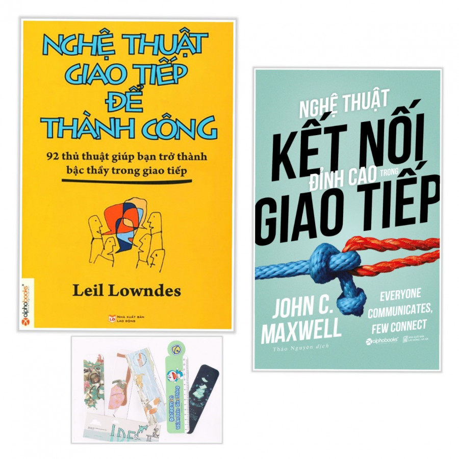 Combo Nghệ Thuật Giao Tiếp Để Thành Công + Nghệ Thuật Kết Nối Đỉnh Cao Trong Giao Tiếp -