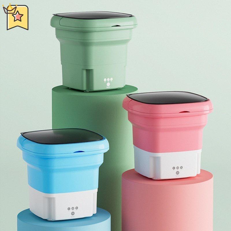 Máy Giặt Đồ Lót / Vớ Siêu Âm mini Gấp Gọn Mang Đi Du Lịch Tiện Lợi SJHY0316 MM