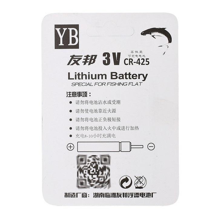 Sạc Pin Phao Câu Đài Cắm USB SANAMI FISHING Tặng Kèm 2 Pin Câu Đài CR-425 PC-2