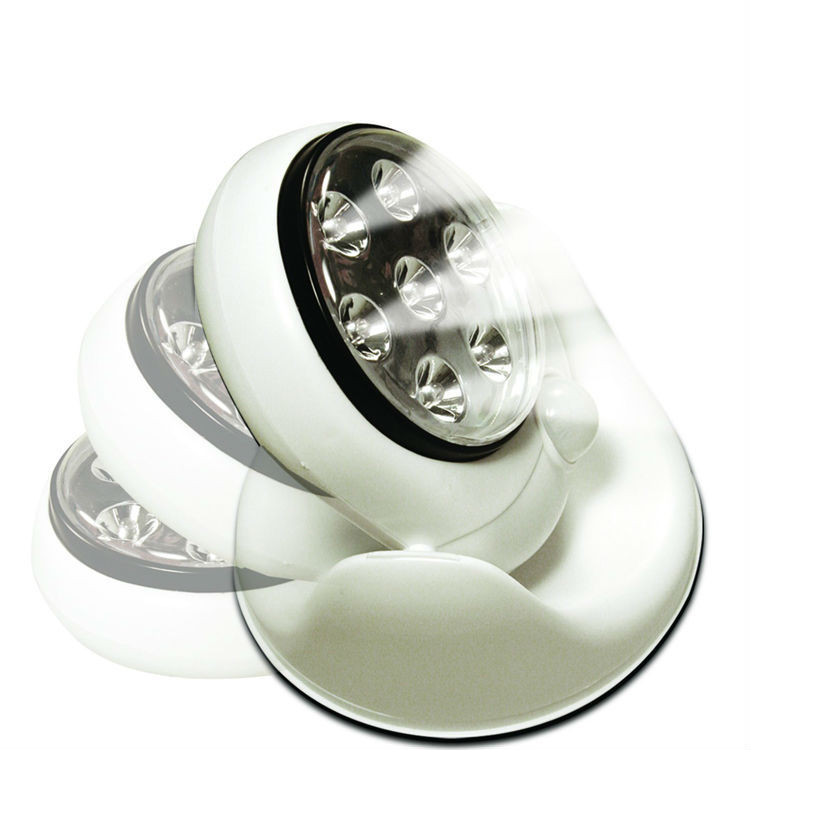 Đèn Led xoay 360 độ cảm ứng hồng ngoại tự động + Tặng 2 túi khử mùi giày Nhật Pháp