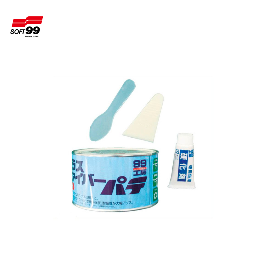 Bột Bả Trám Vết Nứt Bộ Phận Aero, Frp Glass Fiber Putty B-179 SOFT99