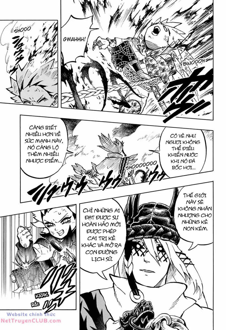 gill: "không ai có thể đánh bại ta khi ta dùng rìu!" chapter 14 13