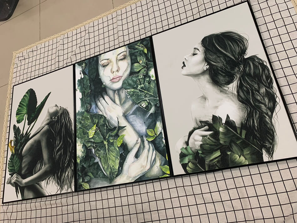 TRANH TREO TƯỜNG - TRANH CANVAS - TRANH TREO TƯỜNG PHÒNG KHÁCH - TRANH PHÒNG NGỦ - TRANH TREO KHÁCH SẠN - TRANH TREO TƯỜNG CÔ GÁI