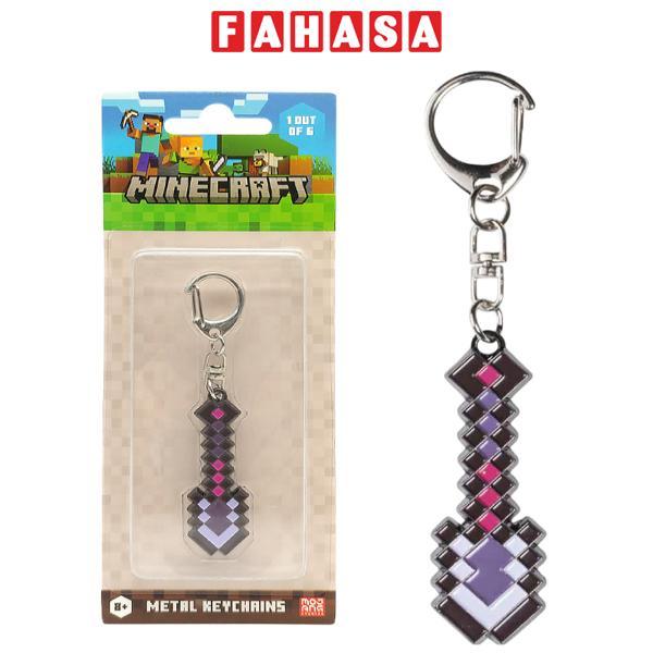 Móc Khóa Minecraft Bằng Kim Loại Mẫu 4 - Mojang Studios SHO/MC6010