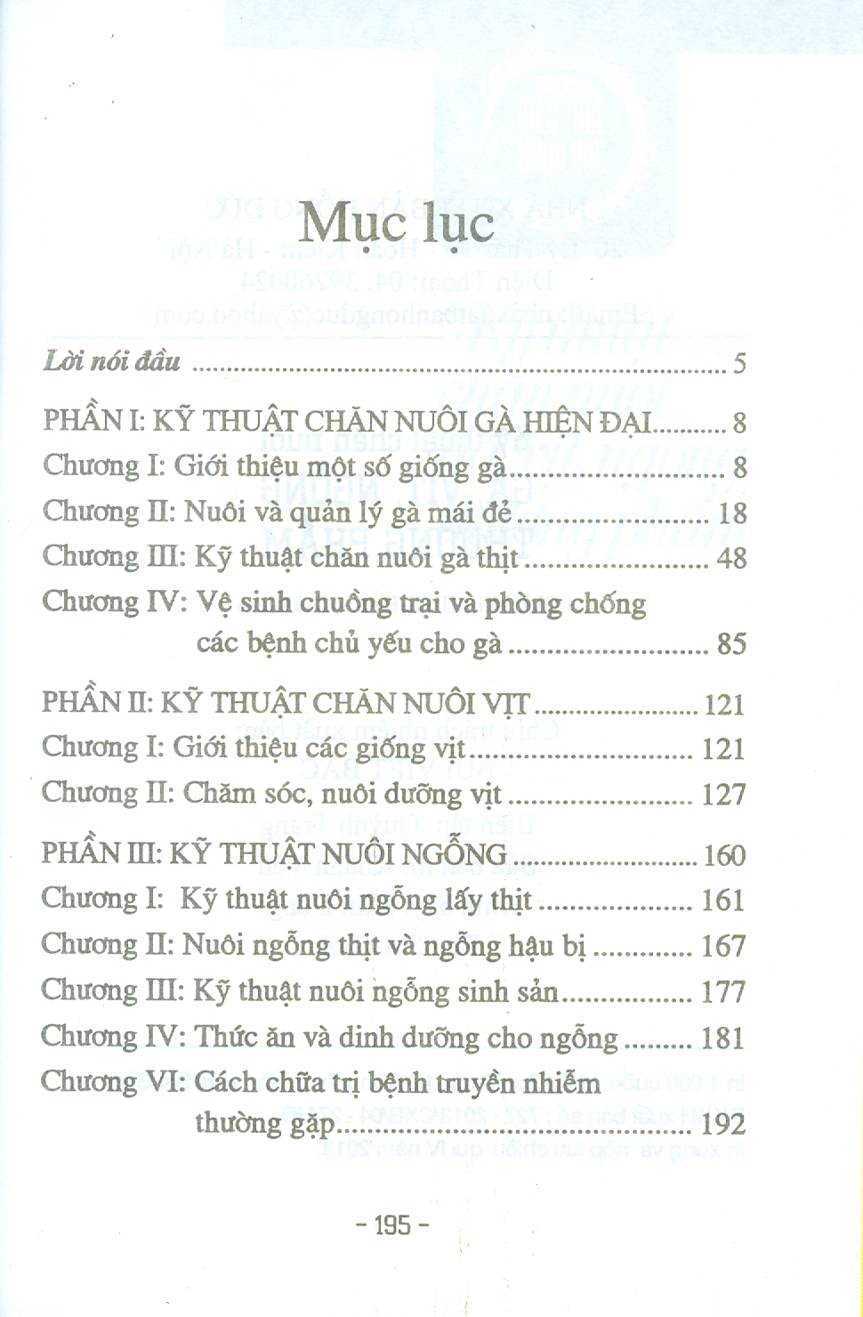 Xây Dựng Nông Thôn Mới - Kỹ Thuật Chăn Nuôi Gà, Vịt, Ngỗng Thương Phẩm