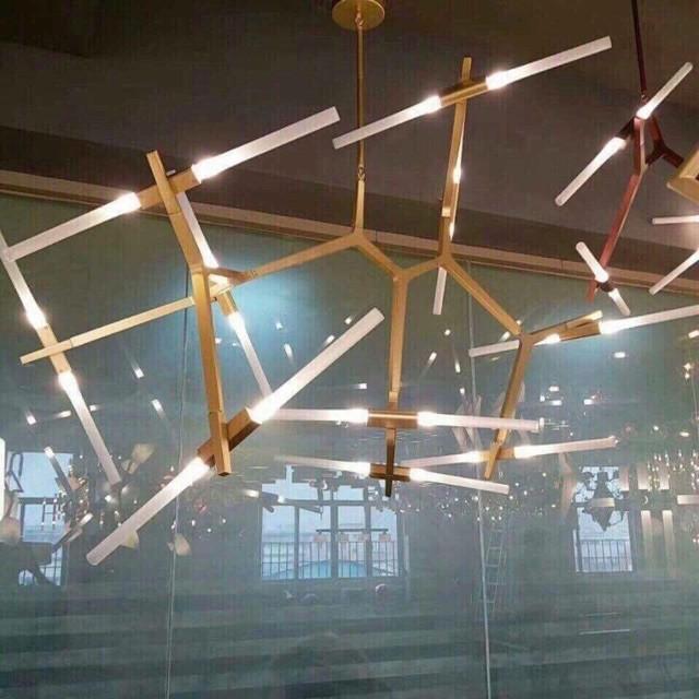 Đèn thả acnes 10 bóng, đèn trần, đèn trang trí trần, đèn decor, đèn nhà hàng, đèn phòng khách, đèn quán bar