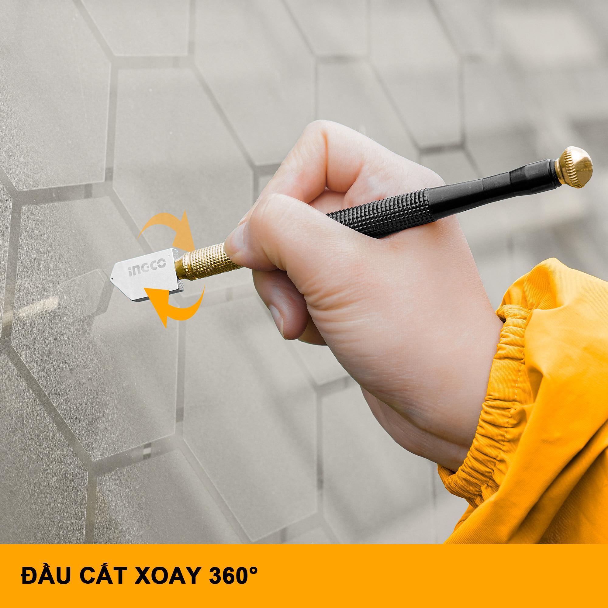 Dao cắt kiếng Ingco HGCT03