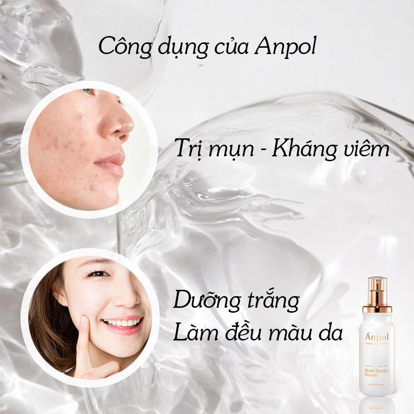 Bộ Mỹ Phẩm Thiên Nhiên Chăm Sóc Da Chuyên Sâu Cao Cấp Hàn Quốc Anpol Secrer Multi Healer (50ml) Giúp Dưỡng Trắng Và Chống Lão Hoá Dành Cho Mọi Loại Da