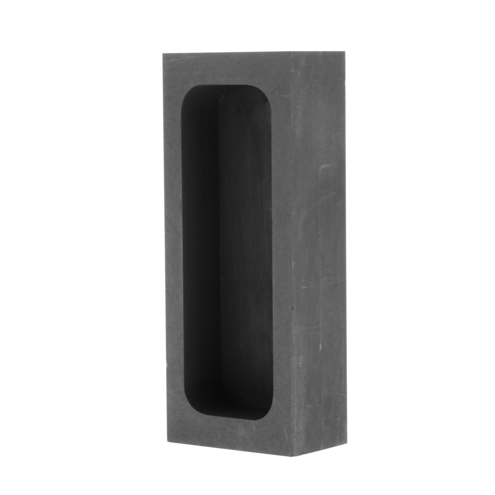 Square Graphite Tank Ingot Mould Crucible for Aluminum Brass Precious Metals