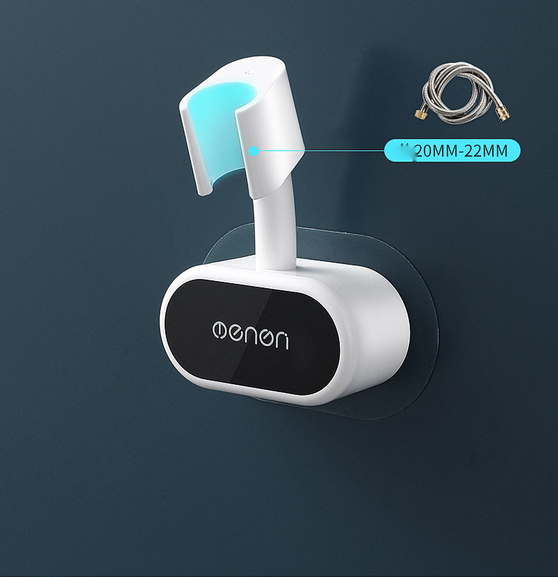 Giá treo vòi hoa sen OENON , giá móc treo vòi sen vòi xịt vệ sinh có miếng dán tường chịu lực siêu chắc xoay 180 độ