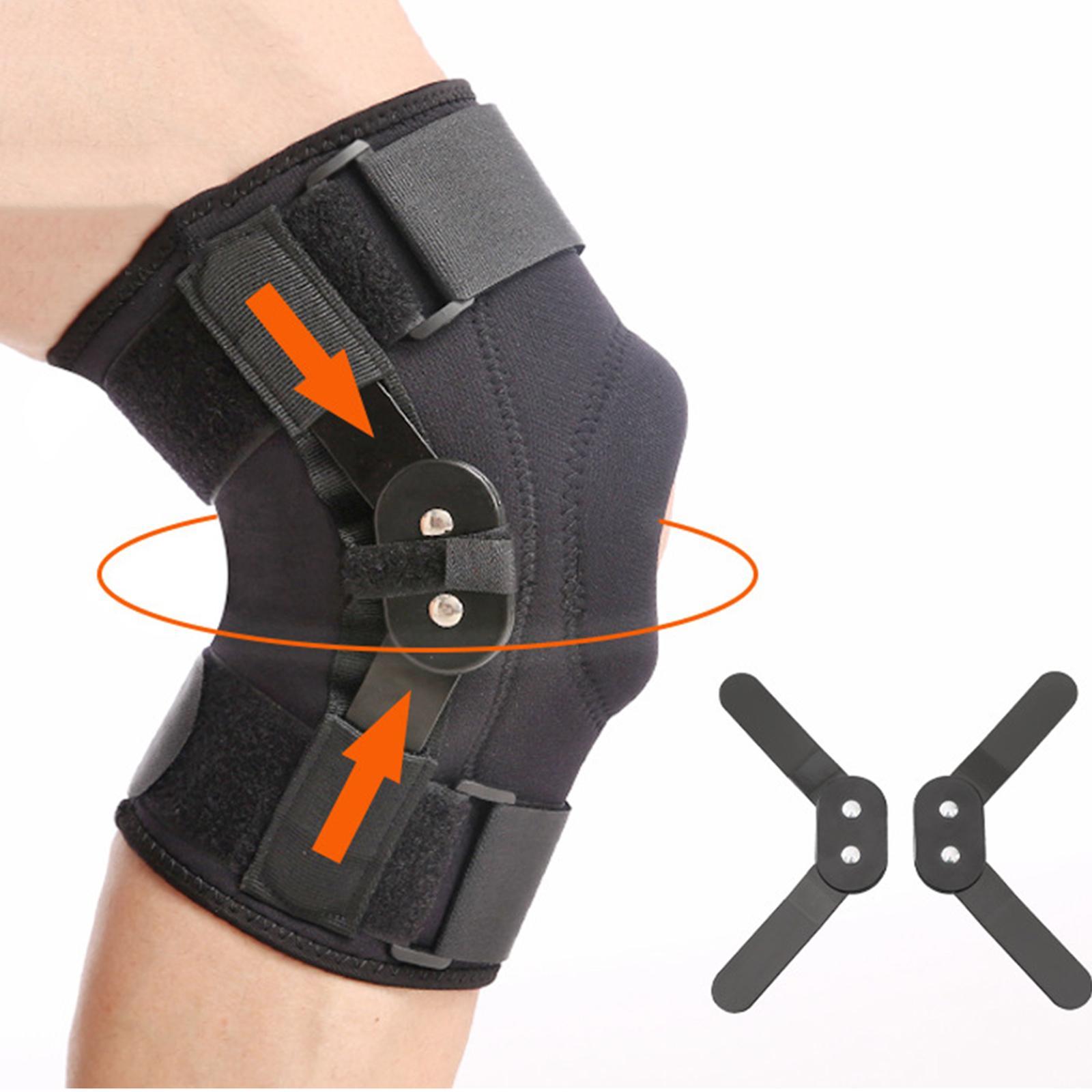 1Pc Support Brace Pads Booster  Squat Kneepad Wrap Black S