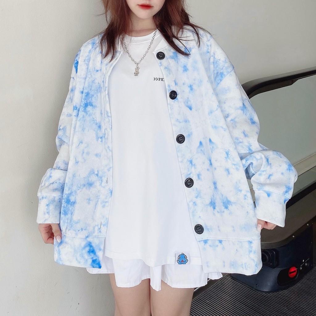 Áo Cardigan Loang Màu Siêu Xinh - Tie Dye Cardigan 2020 Streetwear Streetstyle