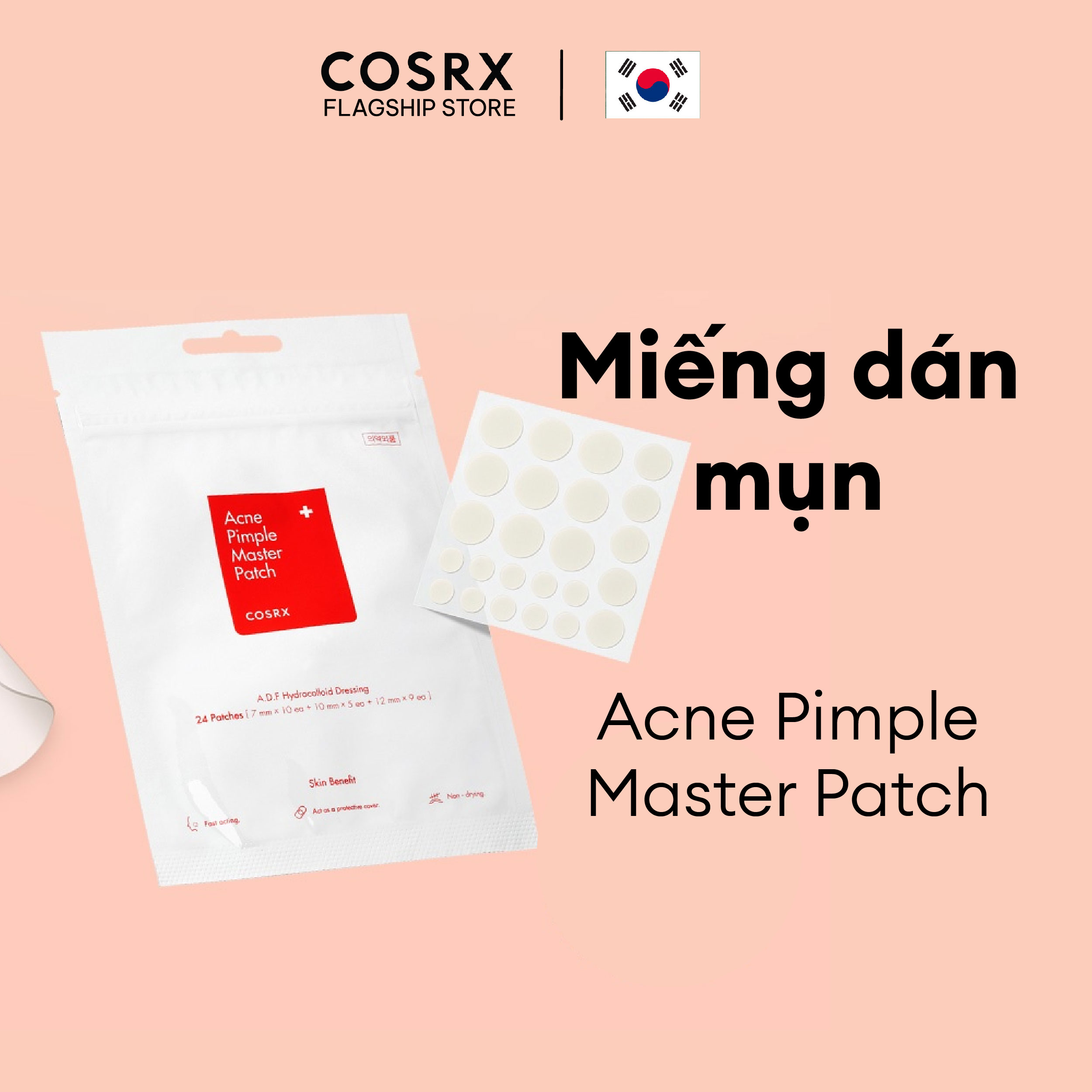 Dán Mụn COSRX Acne Pimple Master Patch 24 miếng/ gói