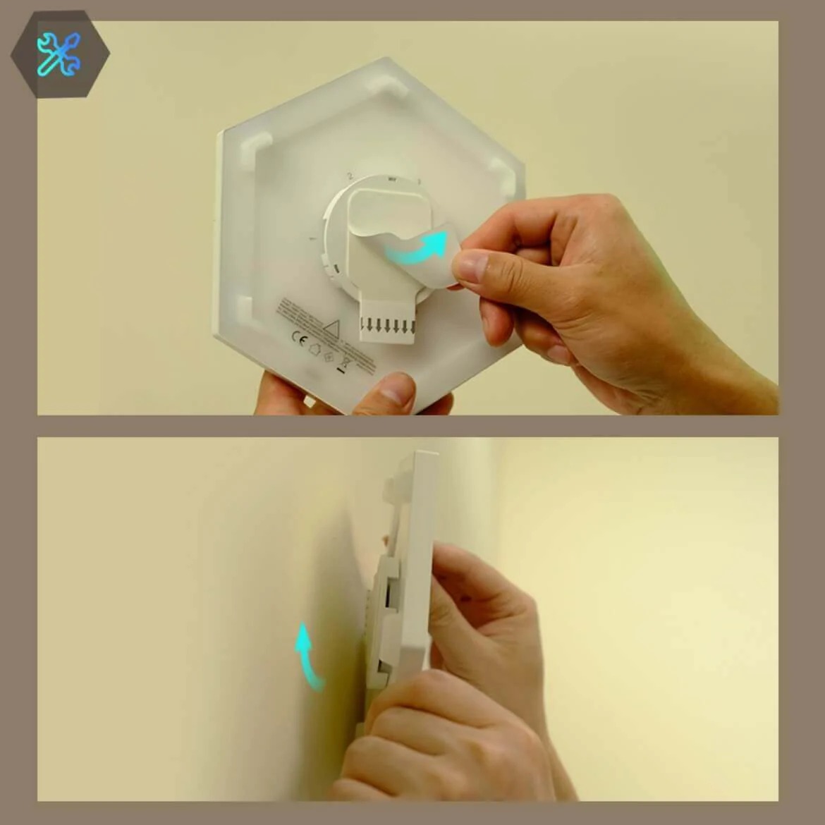Đèn LED lục giác Govee Glide Hexa Light Panels H6061 | DIY trang trí tường, lắp ghép thông minh, 40 chế độ màu sẵn | Hàng chính hãng