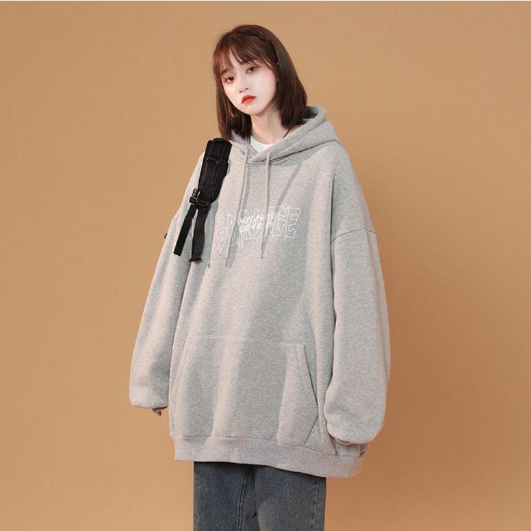 HOODIE | Áo Hoodie Nam Nữ Basic Form Rộng Oversize Có Mũ 3 Màu Basic Vải Nỉ Đẹp Không Xù Unisex Ulzzang
