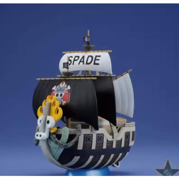Mô hình lắp ráp tàu One Piece tàu Space Ace vhãng Bandai+ Tặng kèm bộ thẻ bài Pokemon