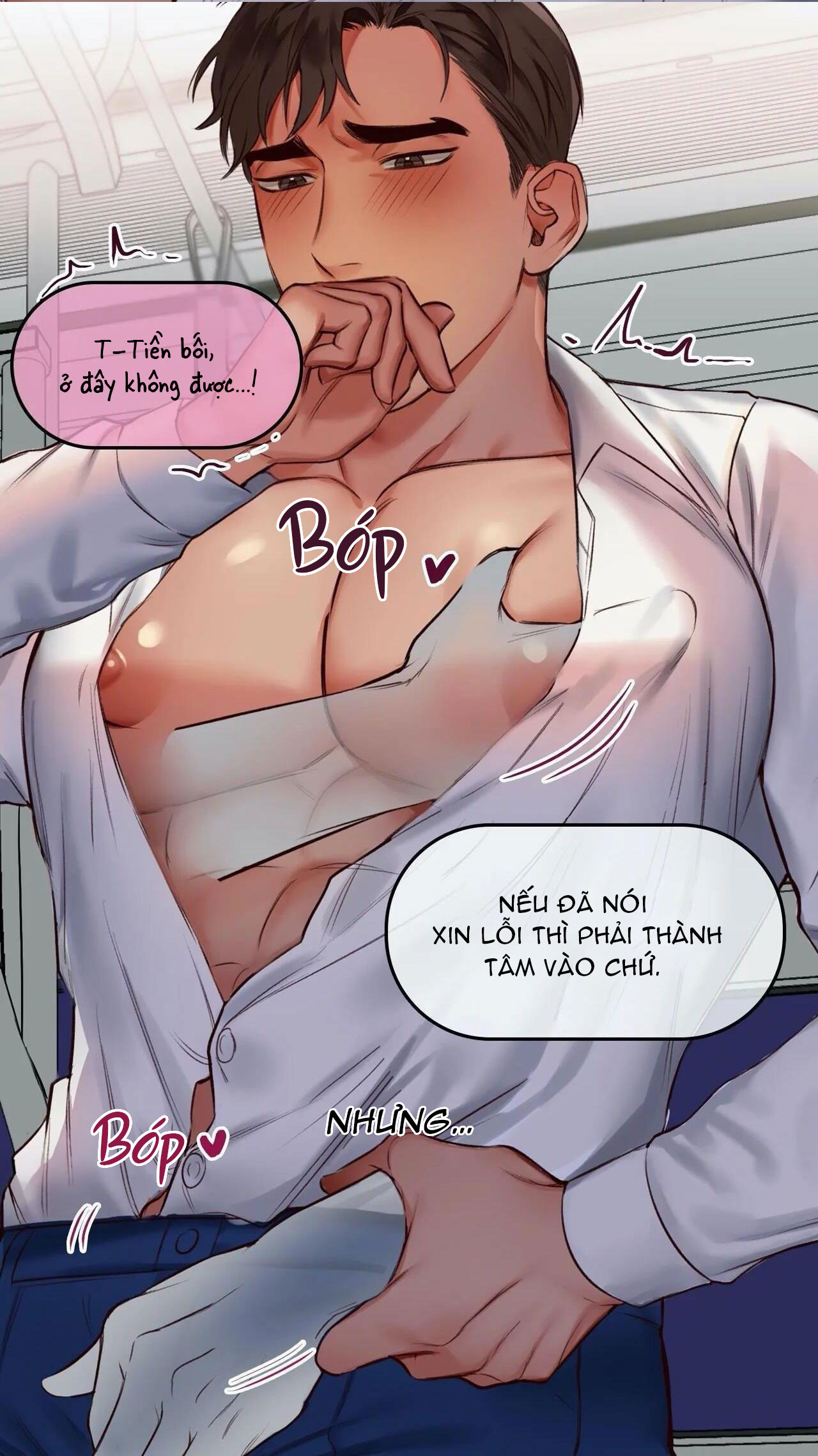 dạy dỗ đồng nghiệp ngực bự mới với sextoy chapter 3 21