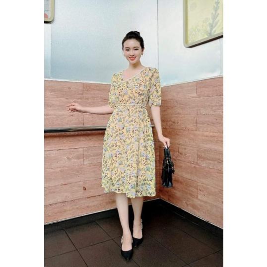 ĐẦM XÒE VOAN HOA CÔNG SỞ CỔ CÁCH ĐIỆU