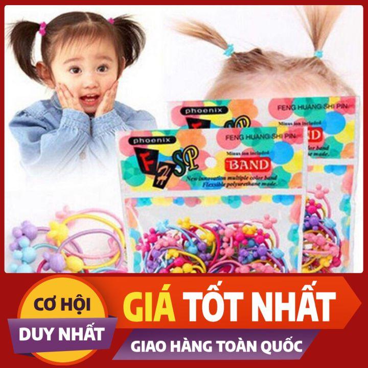 SET50 - DÂY BUỘC TÓC XINH XINH CHO BÉ - NUNAM SHOP