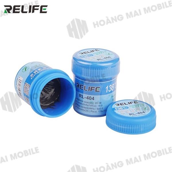 Thiếc hàn bột RELIFE RL-404 138 độ lọ 50g