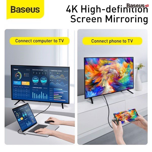 Cáp sạc nhanh siêu bền C to C 100W Baseus Hammer Gen2 Type-C Cable (20V/5A, 4K60Hz Video Support, Power Delivery 3.1, QC3.0 Quick Charge Cable)HÀNG NHẬP KHẨU
