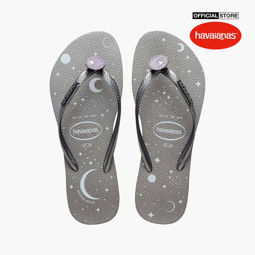 HAVAIANAS - Dép nữ Slim Star SW 4147064-0090