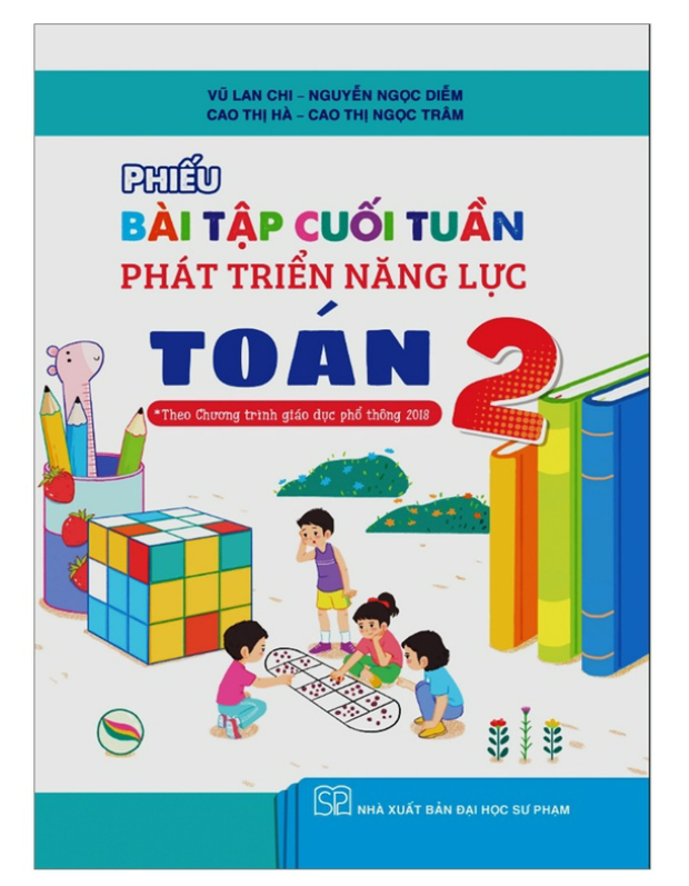 Sách - Phiếu bài tập cuối tuần phát triển năng lực Toán 2 - kết nối tri thức với cuộc sống