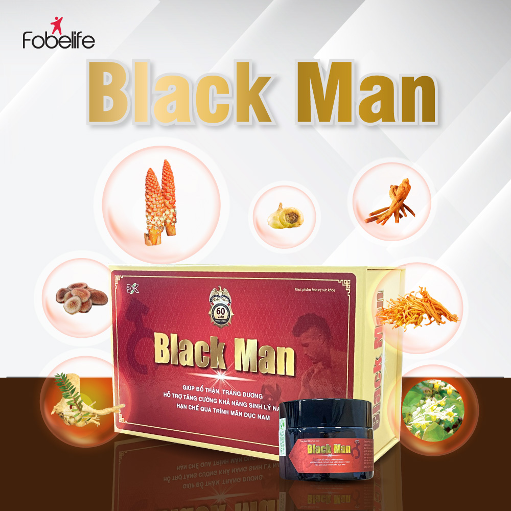 Viên Uống Bổ Thận Tráng Dương Hỗ Trợ Tăng Cường Sinh Lý Nam Black Man