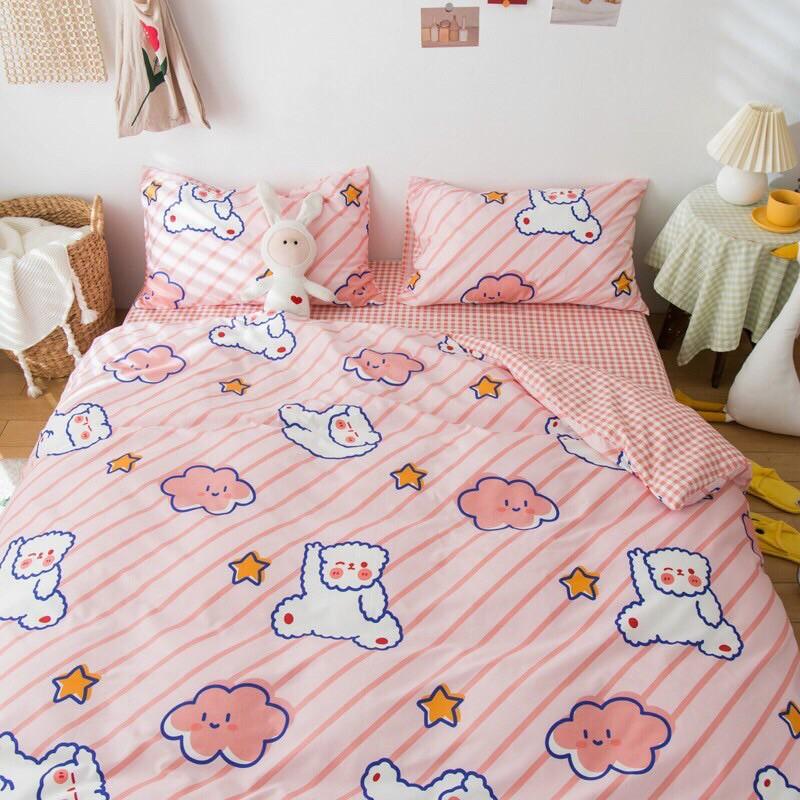 Bộ cotton poly 4 món hàng nhập