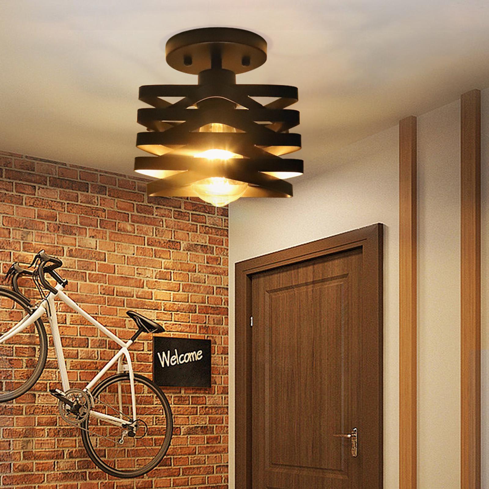 LED Ceiling Light Shade Kitchen Wrought Iron Ceiling Pendant Light Shade