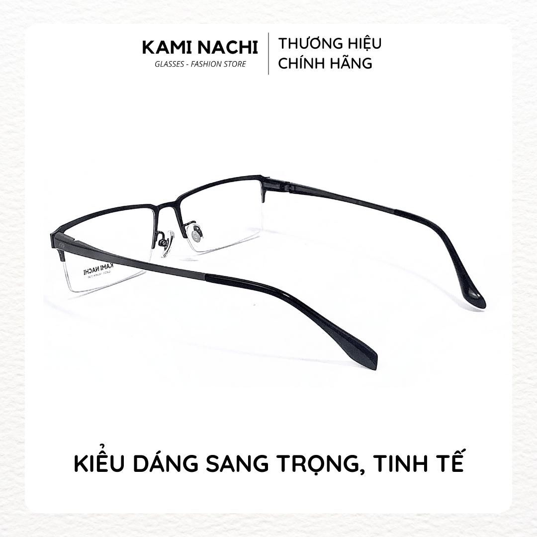 Gọng kính The Business Man phiên bản Eta chất liệu Titanium mạ Ion KAMI NACHI mã 119