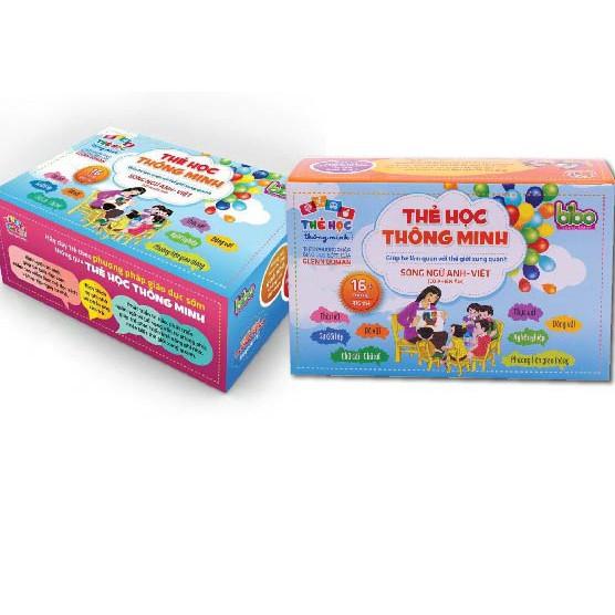 Bộ thẻ học thông minh 16 chủ đề cho bé