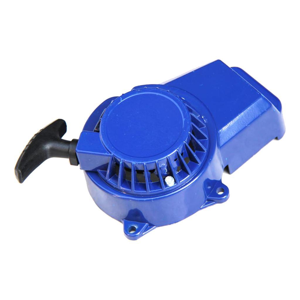 Aluminum Pull Start Starter Replacement for 43cc 47cc 49cc 2-Stroke Engine Motorized Bicycle Scooters Dirt Bike
