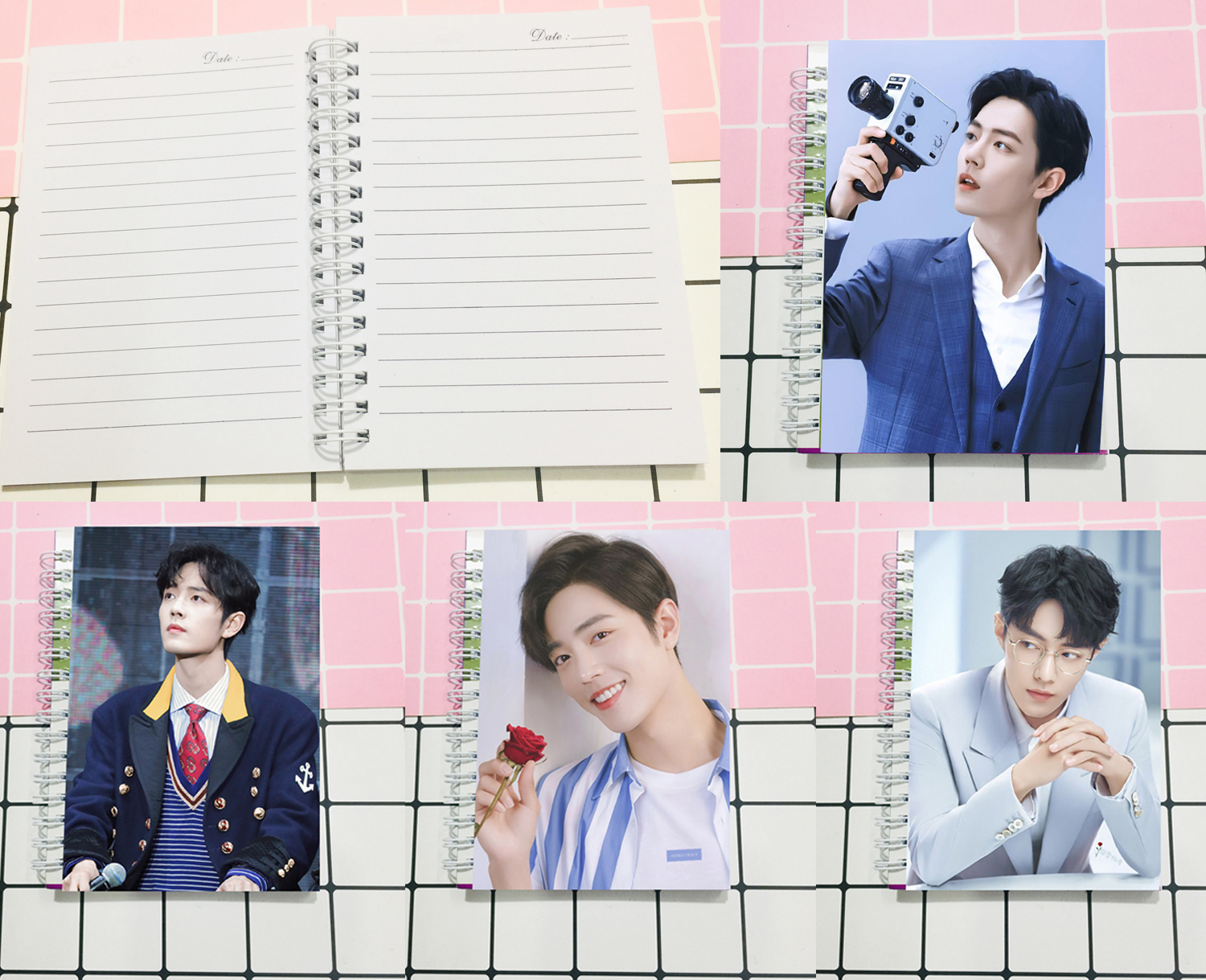 Sổ gáy xoắn Tiêu Chiến