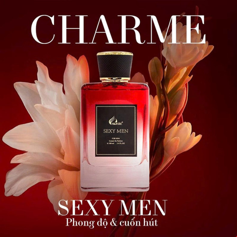 Nước Hoa Nam Charme SEXY MEN 100ML Lịch Lãm, Cuốn Hút_Thơm Lâu Chính Hãng