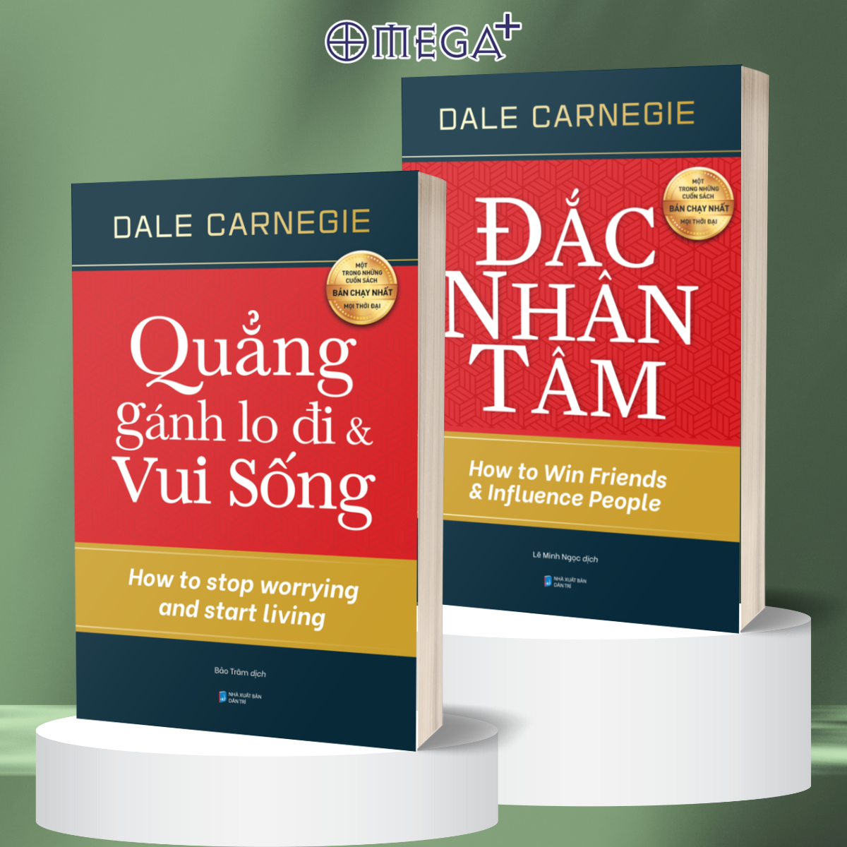 Combo Đắc Nhân Tâm + Quẳng Gánh Lo Đi Và Vui Sống