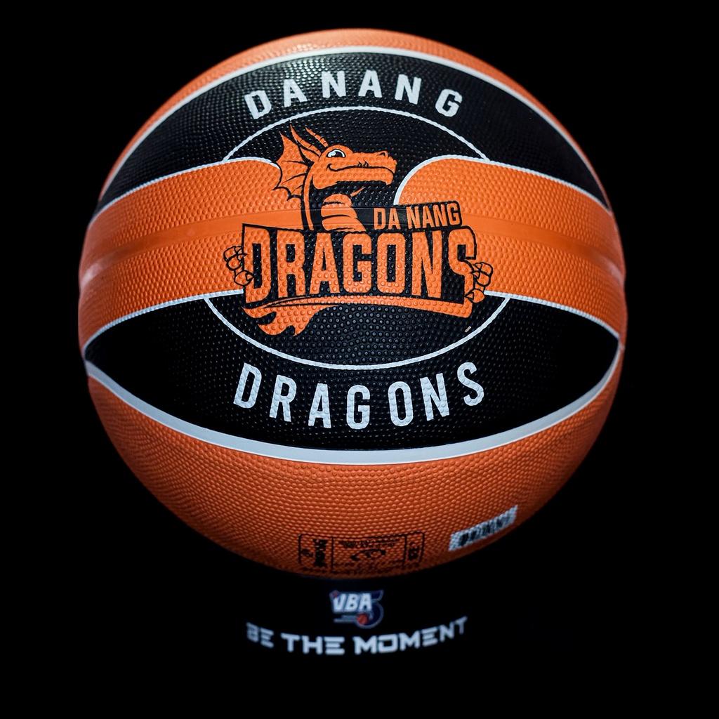 Quả bóng rổ Spalding Đà Nẵng Dragons Size 7- Tặng kim bơm bóng và túi lưới đựng bóng