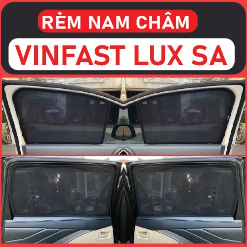Rèm Che Nắng Nam Châm Xe Vinfast Lux Sa Bộ 4 tấm chắn nắng chuẩn form xe, nam châm hút mạnh