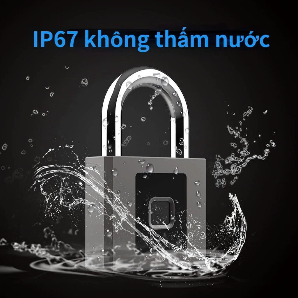 Ổ KhóJa Cảm Ứng Vân Tay Cỡ Lớn Sai Đại Chống Trộm – Mở Khóa Nhanh, Bảo Mật Cao, Chống Trộm Hiệu Quả , ĐÈN ỐP TRẦN