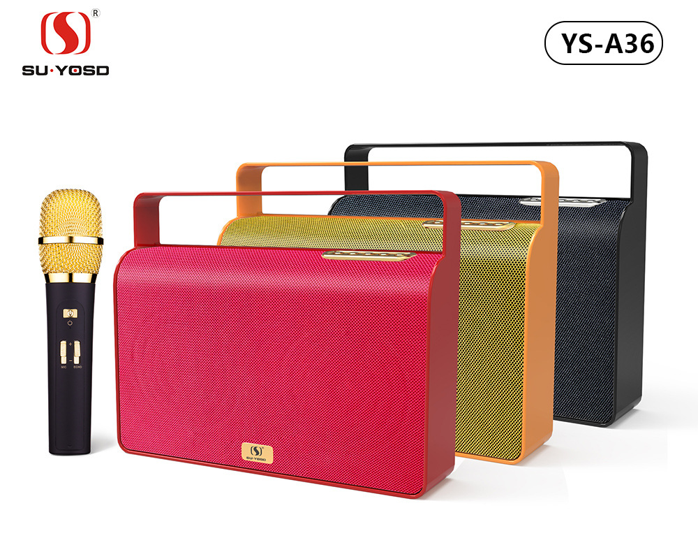 Loa karaoke bluetooth YS-A36 tặng 1 micro không dây
