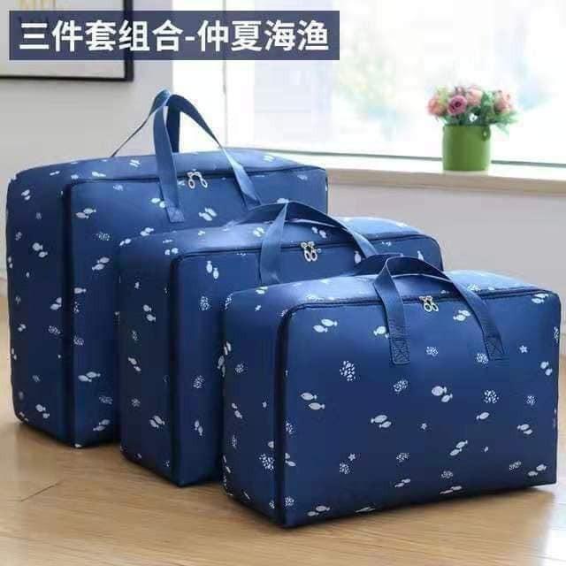 Set 3 túi đựng chăn màn quần áo chống thấm mẫu mới 2021