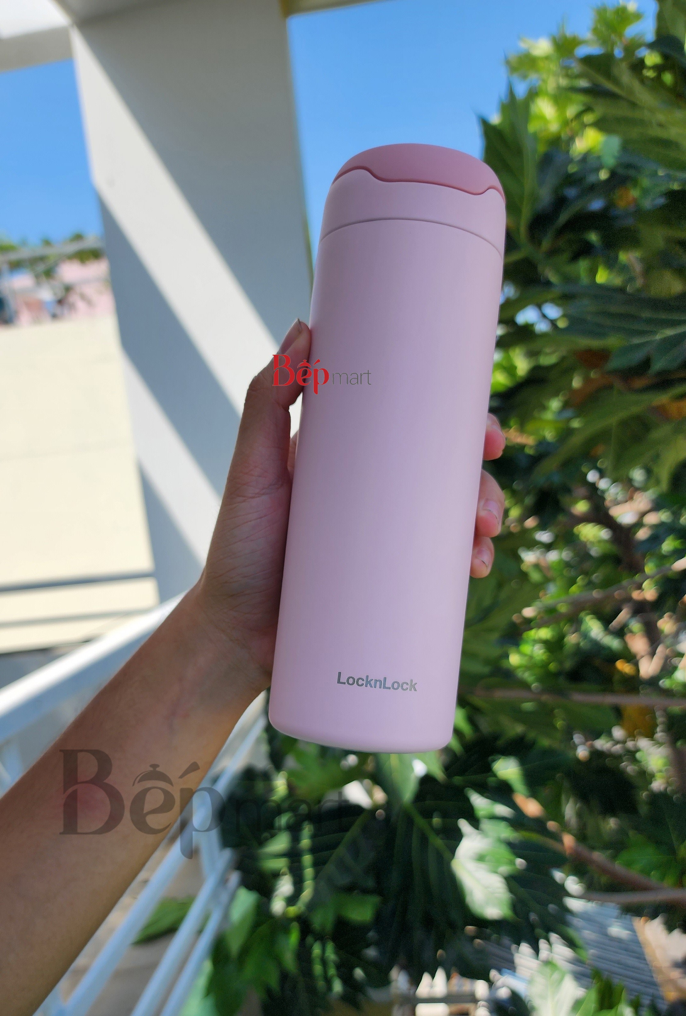 Bình giữ nhiệt LocknLock Dandy One Touch Tumbler LHC3281 dung tích 420ml